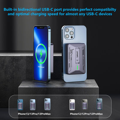 Harga yang bagus 5000mAh Fast Wireless Charging Power Bank OEM/ODM Magnetic Power Bank on line