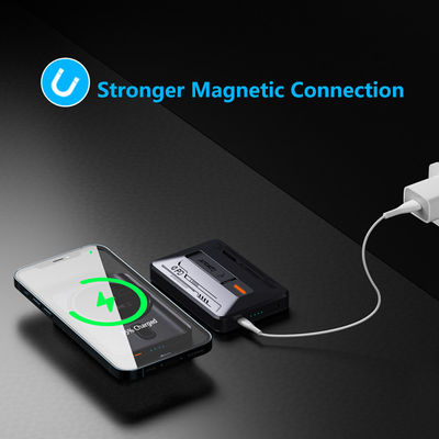Harga yang bagus OEM Magnetic Power Bank mini compact magnet powerbank pengisi daya nirkabel on line