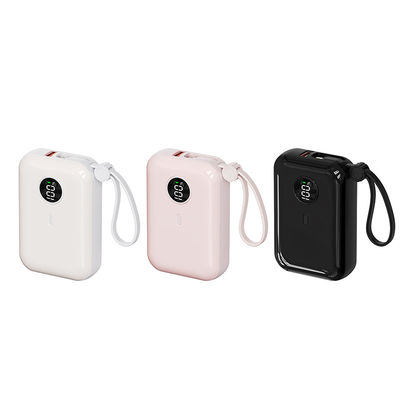 Harga yang bagus Power Bank Pengisian Cepat Ringan 10000mah Mini OEM Tersedia on line