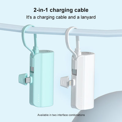 Harga yang bagus Power Bank Plug Mobile Ringan 10000mah Dengan Input 5V/2A Kompatibilitas Universal on line