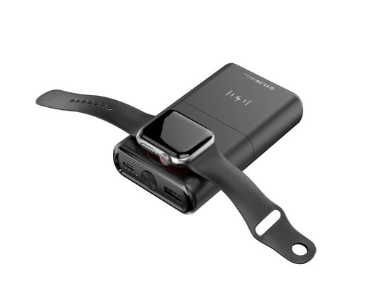 ABS PC Portable Magnetic Power Bank 10000mAh 5W 7.5W Portable Charger Untuk Iphoen Iwatch