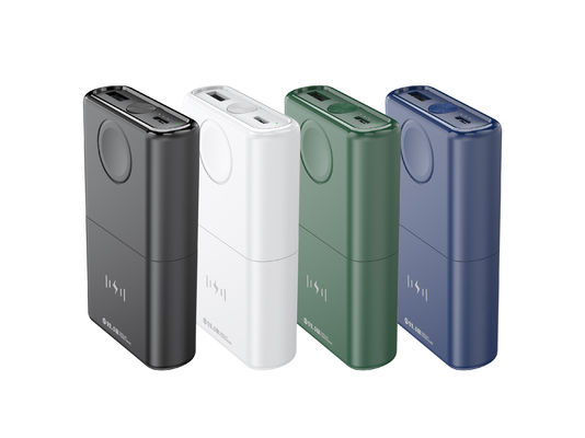 Harga yang bagus Wireless Power Bank 5V/4.5A Baterai Magnetik Model Portable Ringan dengan Kapasitas 10000mAh on line
