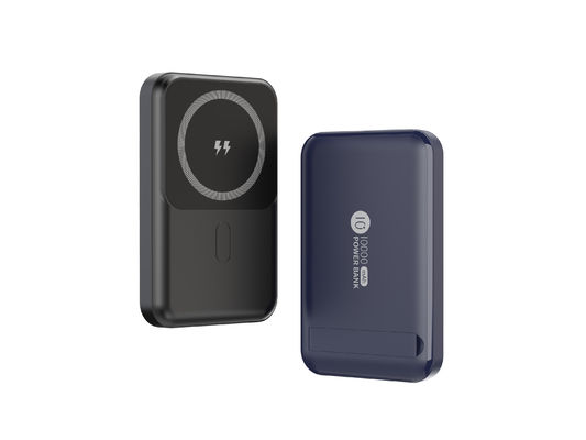 Baterai magnetik untuk iphone 10000mah powerbank dengan 15W Wireless Output Li Polymer Battery