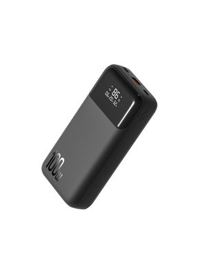 Harga yang bagus Universal Portable Power Bank 100 Watt Hitam 200000mAh 150*73*34.5mm on line