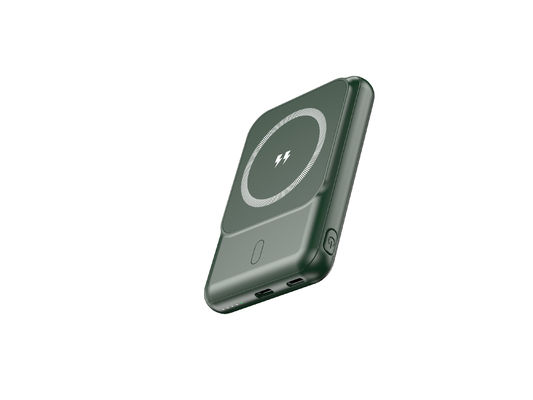 Wireless Magnet 5000mah Power bank 5W/7.5W Charging Li Polymer Battery untuk pengisian aman portabel