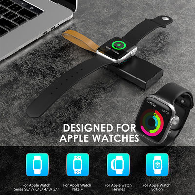 Harga yang bagus Black Portable Lithium Ion Power Bank Smartwatch Output 5V/1A on line