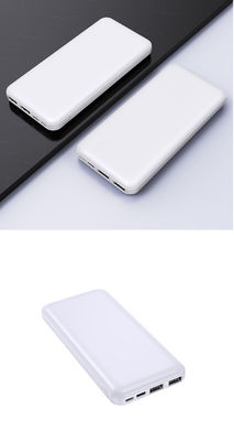 Harga yang bagus PD Charging Power Bank dengan 20W 22.5W Rated Power Biru Putih Warna 10000mAh Kapasitas on line