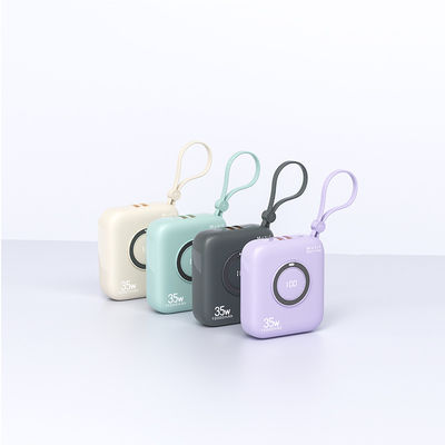 Harga yang bagus 10000 Mah Mini Power Bank Ringan 5W Wireless Output Mudah dibawa on line