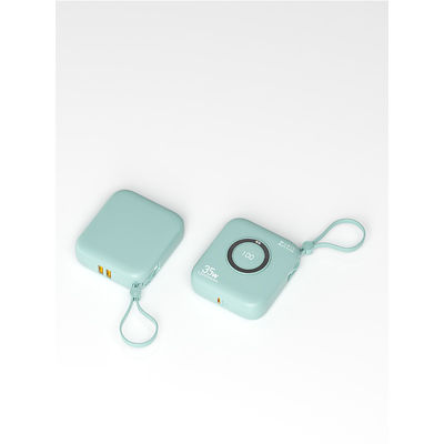 Harga yang bagus Wireless 5W / 7.5W Output Powerbank Kompak, Powerbank Portable Ringan 10000mah on line