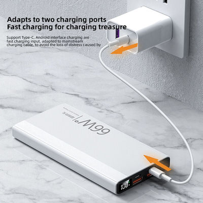Harga yang bagus OEM ODM PD Power Bank Fast Charging Type C Portable Charger tahan api on line