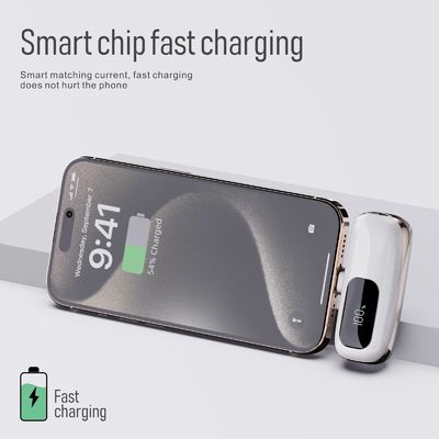5000 mah kapsul baterai ukuran ultra kompak untuk pengisian harian portabel di mana saja
