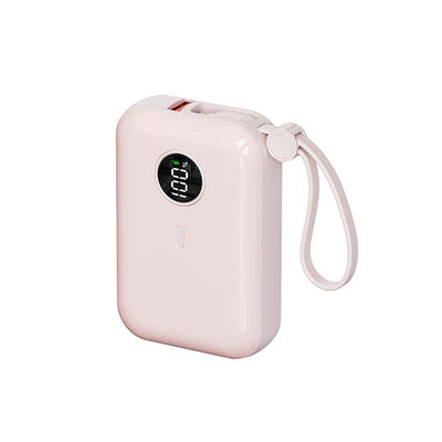Harga yang bagus Kompak 10000mAh Mini Power Bank dengan 21700 Baterai Desain ABS Ringan dan PD20W Output on line