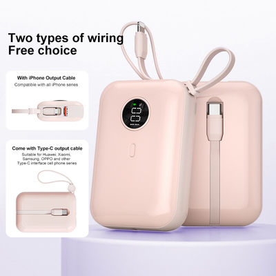 Harga yang bagus Portable 21700 Battery Power Bank 10000mah Fast Charging 79*57.7*26.9mm on line