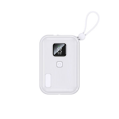 Harga yang bagus 5W/7.5W Wireless Mini Power Bank 10000mAh Pengisian Tipe C Input Output Ringan Desain PC ABS on line