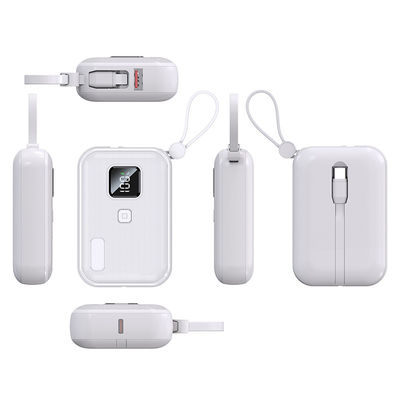 Harga yang bagus OEM 180g Mobile Power Bank 10000mah Mini Dengan 21700 Baterai Jenis on line