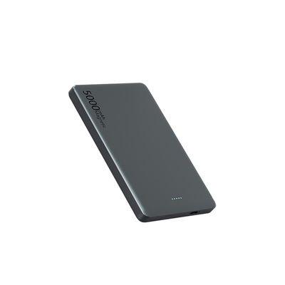 Harga yang bagus Magnetic Power Bank dengan 5W/7.5W Wireless Output Blue White Absorption 5000mAh Kapasitas on line