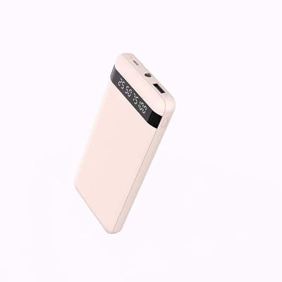 Harga yang bagus Putih Dibangun Di Kabel Power Bank 10000mah Dengan PD22.5W Output on line